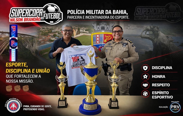  Polícia Militar é parceira da 16.ª “Supercopa Nilson Brandão”.