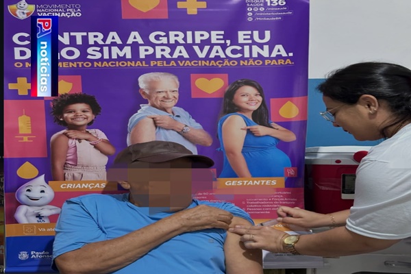  Paulo Afonso: Dia D da campanha contra gripe ultrapassa 1.900 doses aplicadas