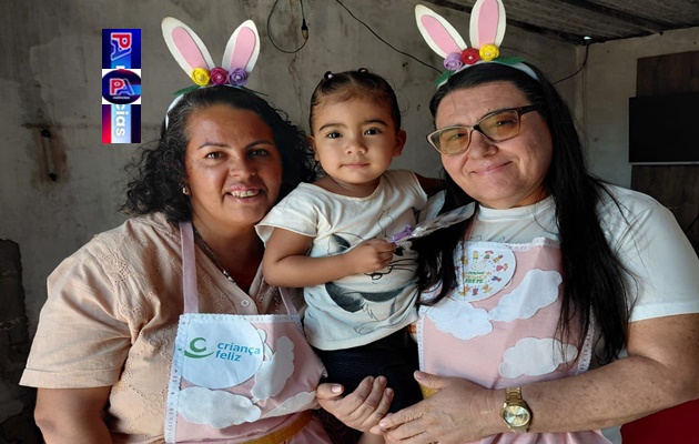  Prefeitura de Glória realiza visitas de Páscoa e leva acolhimento a crianças atendidas pelo Programa Criança Feliz