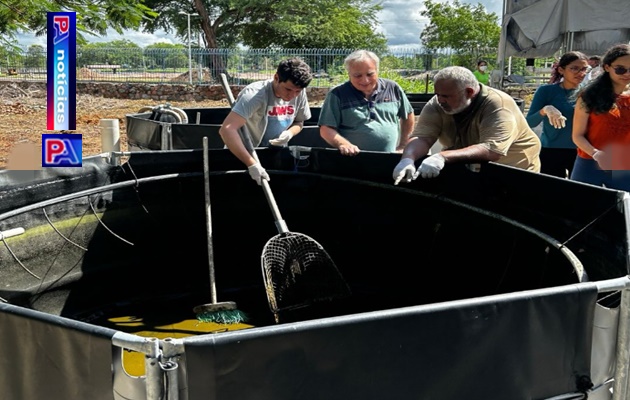  UNEB Campus VIII – Engenharia de Pesca – realiza limpeza dos tanques do CDTA