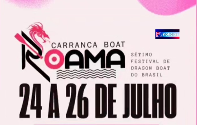  No mês de julho tem Festival Dragon Boat do Brasil em Paulo Afonso, no Parque Belvedere