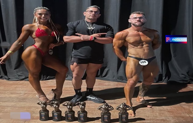  Atletas pauloafonsinos se destacam em campeonato de fisiculturismo realizado em Maceió (AL)