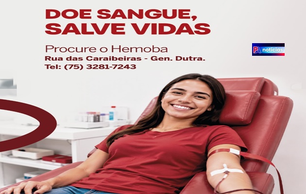  Doação de sangue: um gesto simples que pode salvar até 4 vidas