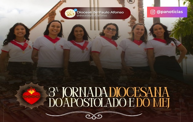  Diocese de Paulo Afonso realiza 3ª Jornada Diocesana do Apostolado e do MEJ no dia 30 de agosto