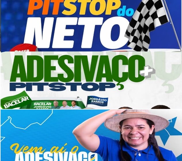  Domingo, 16, tem Pit Stop do Neto e de Ivelize do Bogó no BTN II, e o Avança Pitstop de Beto Doido