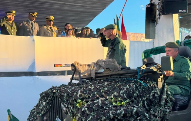  1ª CiaInf participou do Desfile Cívico em comemoração ao 68º aniversário de emancipação política de Paulo Afonso.
