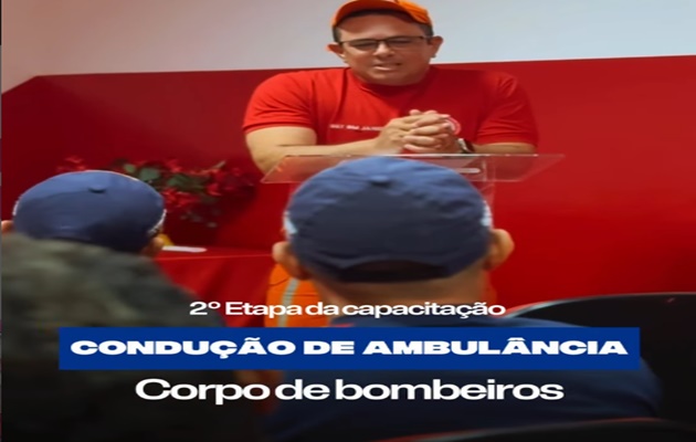  Secretaria Municipal de Saúde realiza capacitação em condução de ambulância