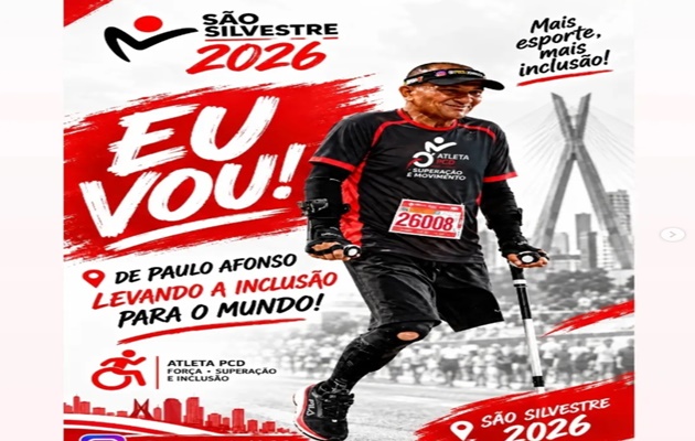  Pauloafonsino, Lindemar participará da Corrida de São Silvestre, a mais tradicional do Brasil